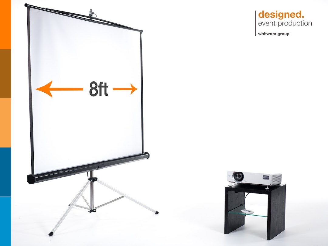 Projection & Screen Hire Designed Event Production (Winchester, Hampshire)